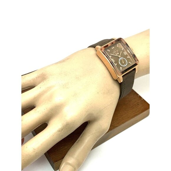GV2 by Gevril Women's Watch 9249.5 Swiss Quartz Brown Mother of Pearl Di… - Picture 5 of 14